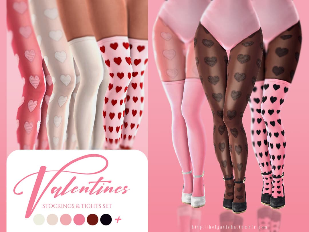 Колготки и чулки Valentines tights & stockings